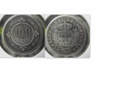 M-038   100 Reis  Dº Carlos I   1900
